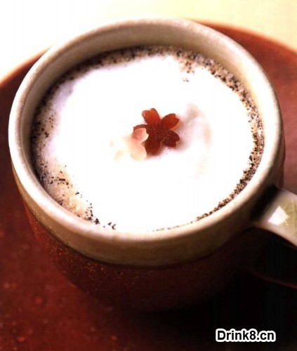 ��֥��ţ�̿��� Cafe au Lait with Blacksesame