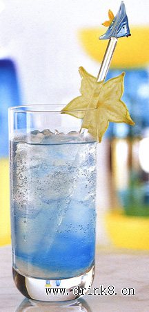 ��ɫ����һ Blue Monday Cocktail