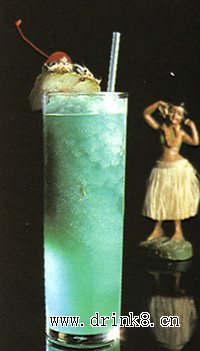������ɫ������ Blue Hawaii