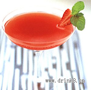 ��ݮ���ɴ����� Strawberry and Mint Daiquiri