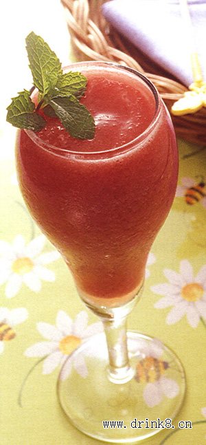 ��ݮ�ʹ���ɳ Fresh Strawberry Smoothie