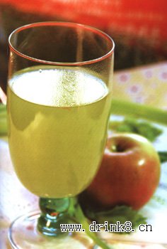 ʲ���߲�ƻ��֭ Chinese cabbage Apple Juice