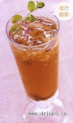 ������������ Iced Violet Fruit Tea