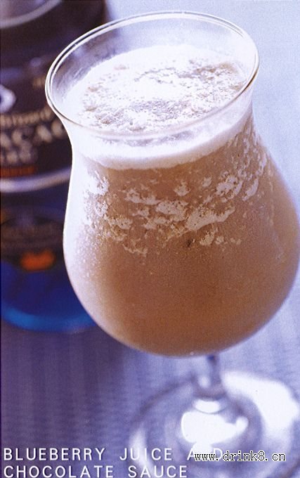 �����黳 Blueberry Juice And Chocolate Sauce