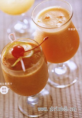 ά���ع�֭ Vitamin Juice��ƻ���ܲ�֭ Apple And Carrot Juice