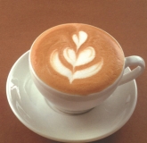һ���������������� Three Heart in One Latte Art