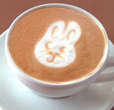 С���������������� Rabbit Latte Art
