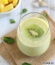 ����⨺��ұ������� Pineapple Kiwi Mint Smoothie