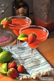 ������ݮ������� Frozen Strawberry Margaritas