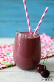 ӣ����ݵ������� Cherry Vanilla Protein Shake #SmoothieMonday