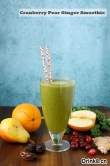 ��Խݮ���������� Cranberry Pear Ginger Smoothie