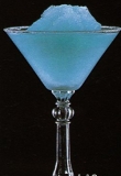 ������������ؼ�β�� Frozen Blue Margarita Cocktail