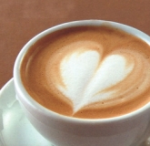 ���������������� Heart Latte Art
