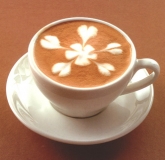���Ŀ�����ŵ���� Hearts & Five Leaves Cappuccino